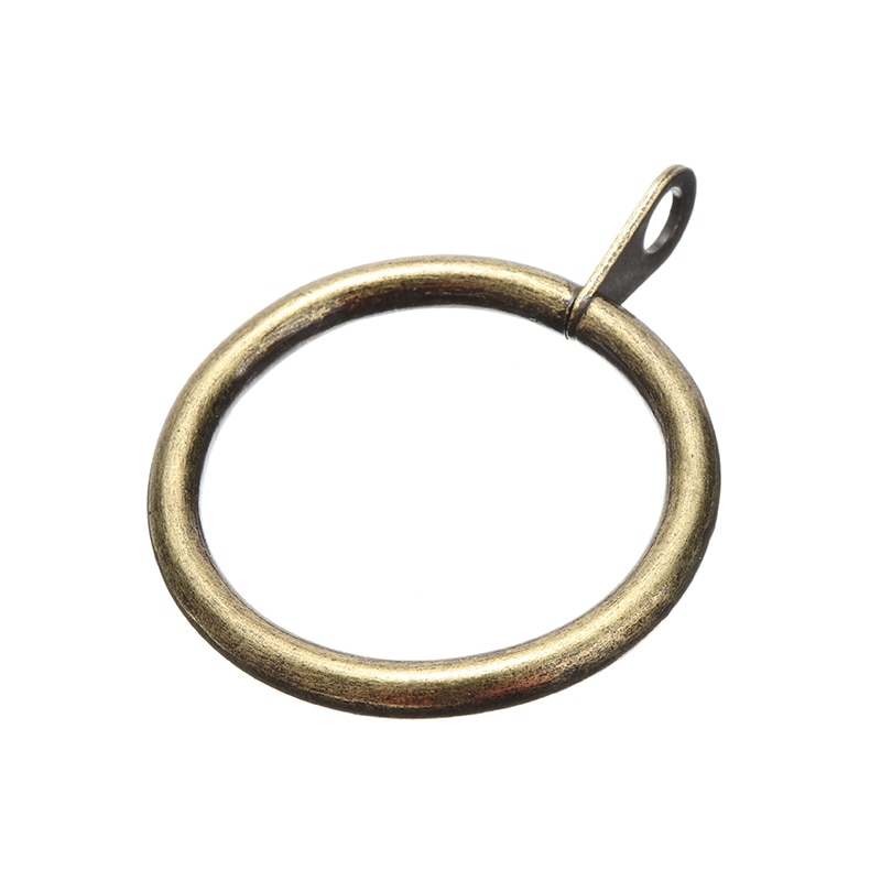 12 Stuks Gordijn Ring Metalen Opknoping Ring Gordijn Clips Gereedschappen Gordijn Haken Home Decor Gordijn Decoratieve Messing/Sliver/zwart