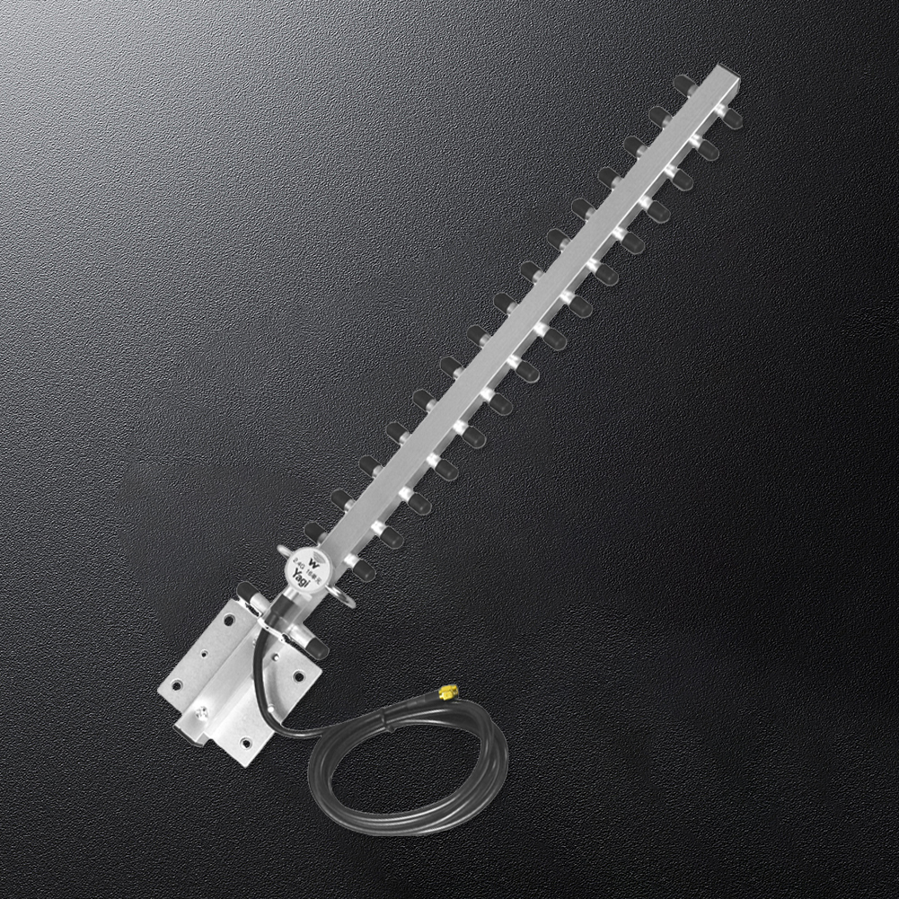 Yagi WiFi Antenna 2.4Ghz (25dBi) High Gain Wireless Yagi Antenna Directional Booster With RP-SMA Connector For Wireless Router