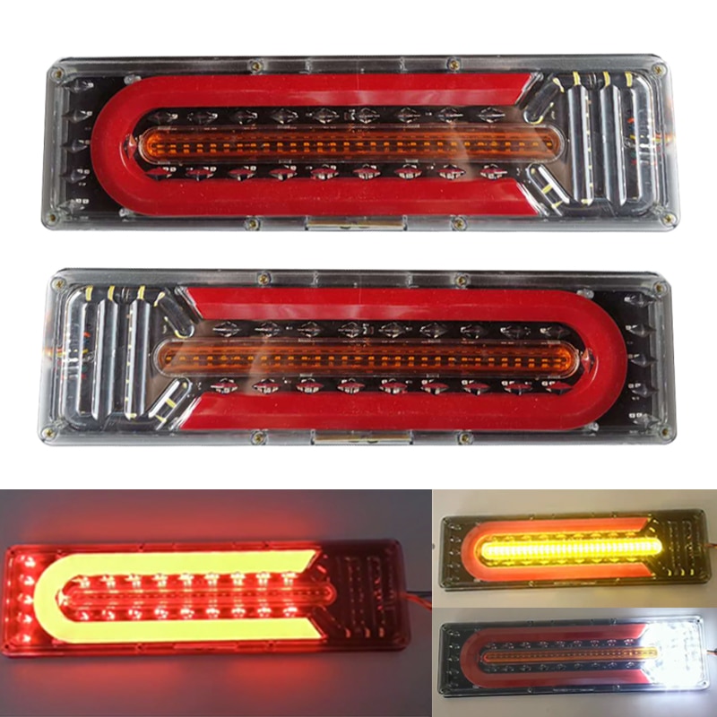 24v vattentäta led bakre bakre bakre bakre indikatorlampa lastbil trailer husvagn husvagn lampa