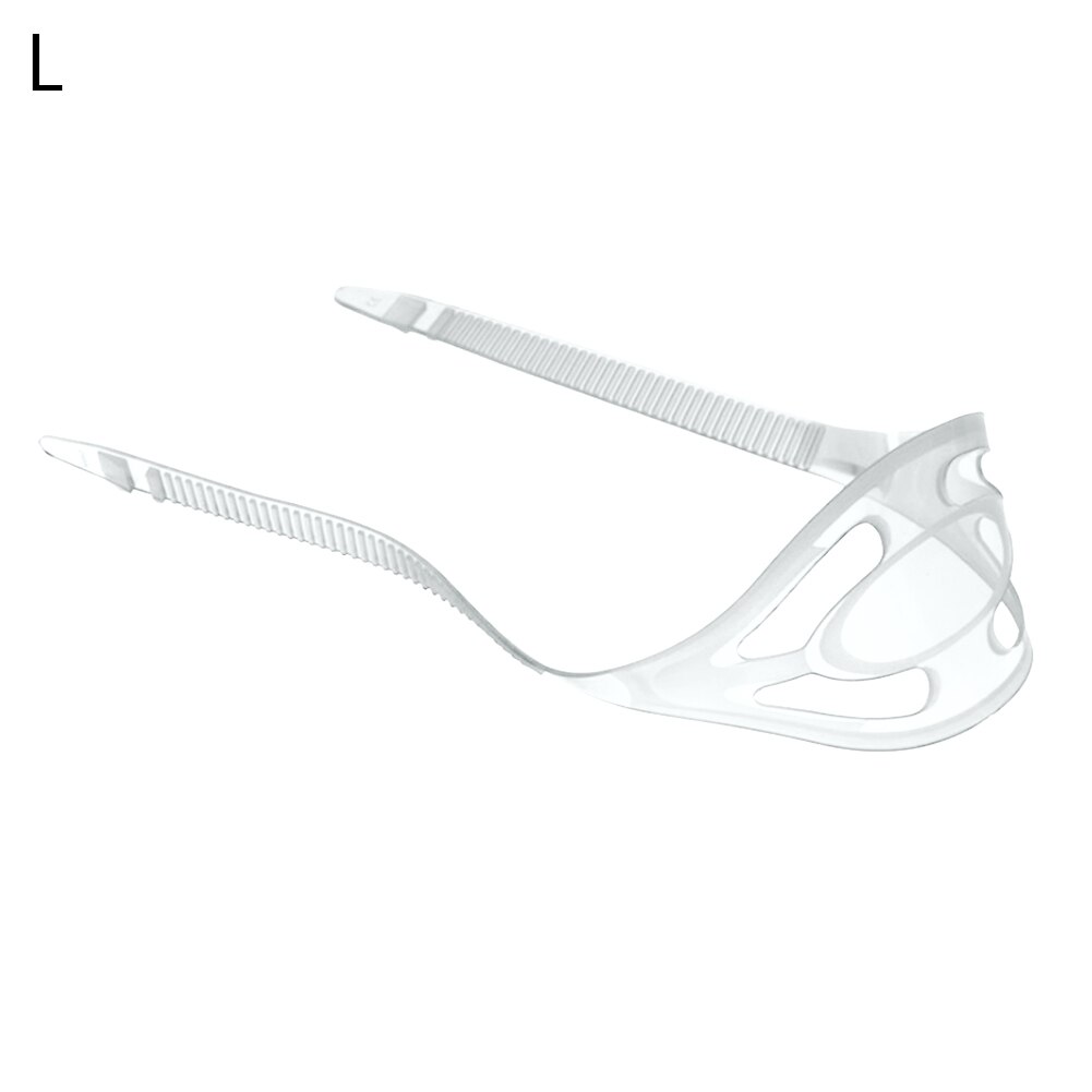 ! Correa de silicona para máscara de buceo, Protector de pelo para esnórquel, accesorios para deportes al aire libre: L Transparent