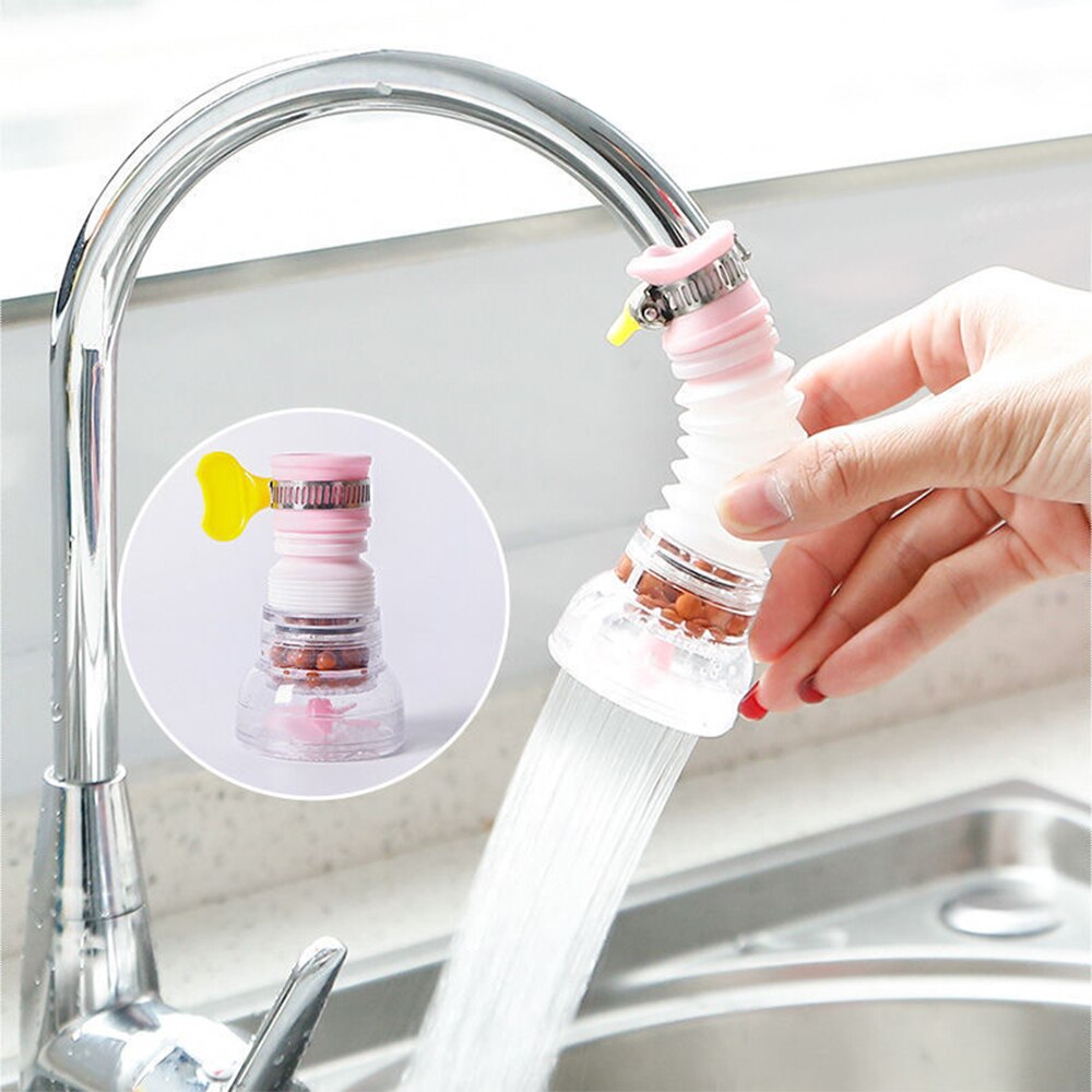 Universele 360-rotatie Kraan Waskolf Swivel Waterbesparende Economizer Hoofddouche Keukenkraan Nozzle Adapter Gootsteen Accessoires