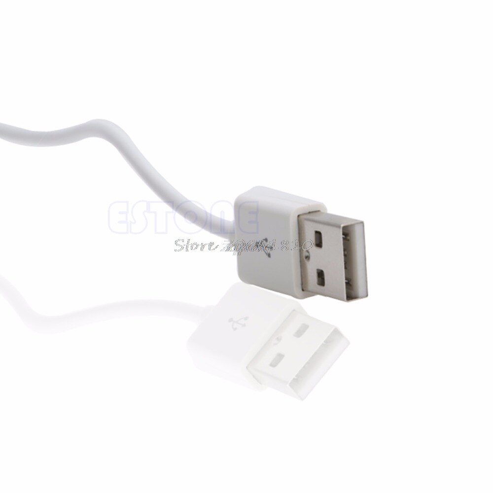 Cable de carga USB 10 pies 3M Micro alimentador para PS4 Xbox One, controlador blanco Z09,