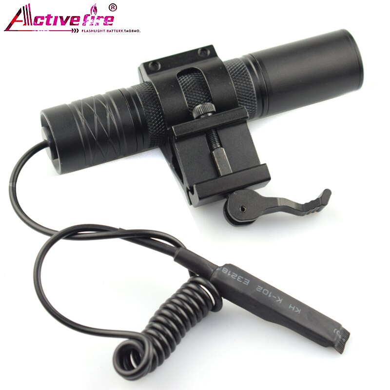 18650 rechargeable flashlight 5W focusing infrared with flashlight accessories 850nm night vision camera fill light