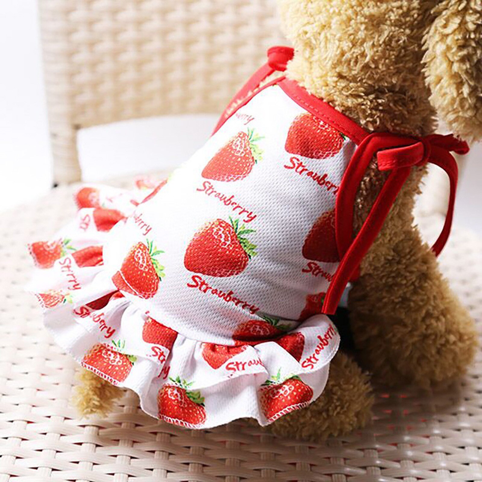Huisdier Zomer Ademend Vest Hond Rok Kat Rok Print Vest Leuke Pet Kleding Party Kat En Hond Huisdier Pak Zomer print Rok
