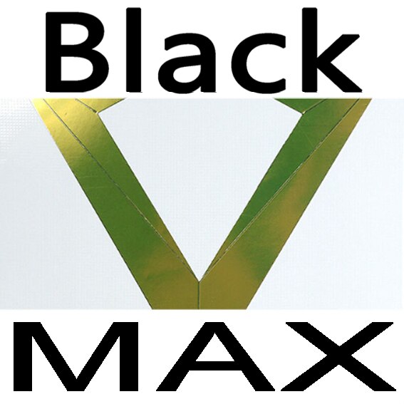 XIOM VEGA TOUR Non-tacky Rubber Lastest Tensor Sponge Table Tennis Rubber Ping Pong Sponge Tenis De Mesa: black MAX