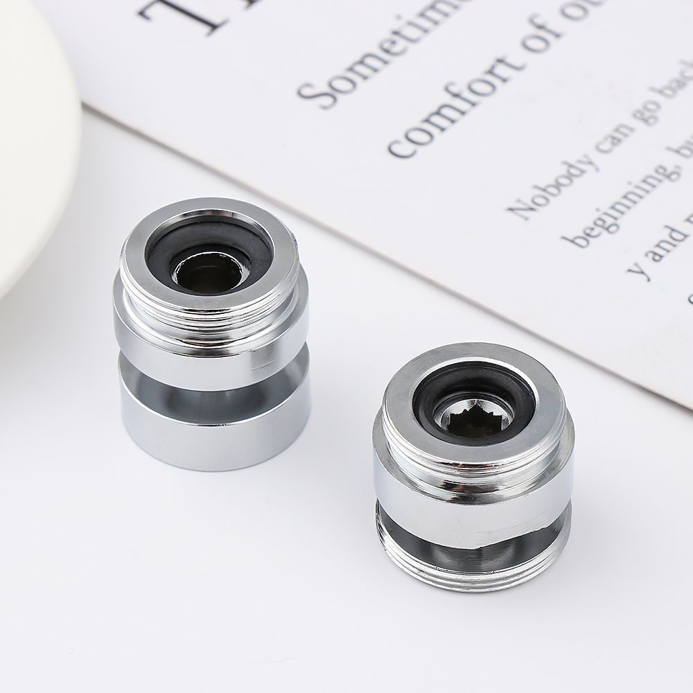 Faucet Fittings Stainless Steel Tap Aerator Connector 360 Degree Adjustable Faucet Adapter Swivel Aerator Adapter