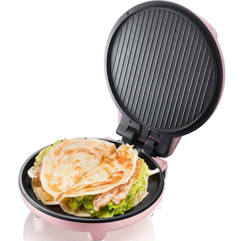 220V Multifunctional Electric Crepe Maker Non-stick Full-automatic Pancake Frying Plate Household Electric Flapjack Machine