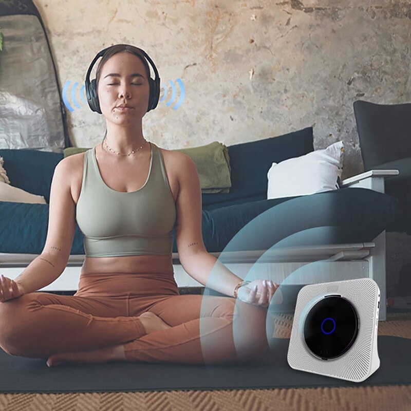 Home CD Player Bluetooth Music Disc Album Disk Portable Music Player EU Plug