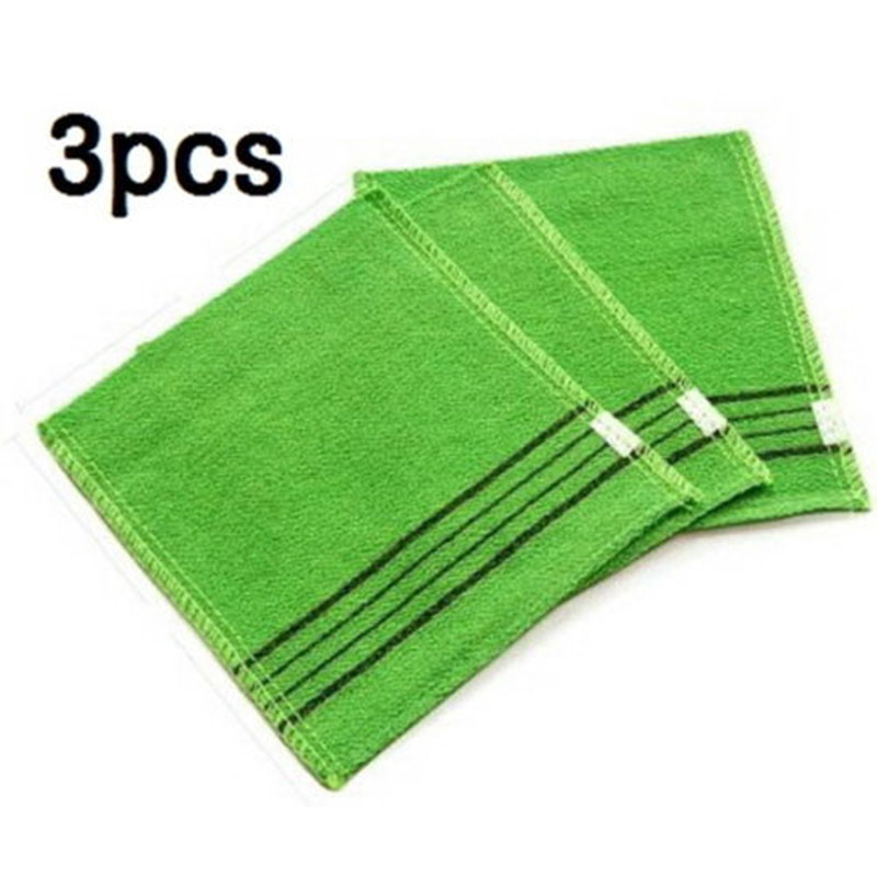 3 Stks/set Koreaanse Italië Plantaardige Vezels Handdoek Exfoliërende Bad Schrobben Doek Handdoeken Vervanging Badkamer Producten