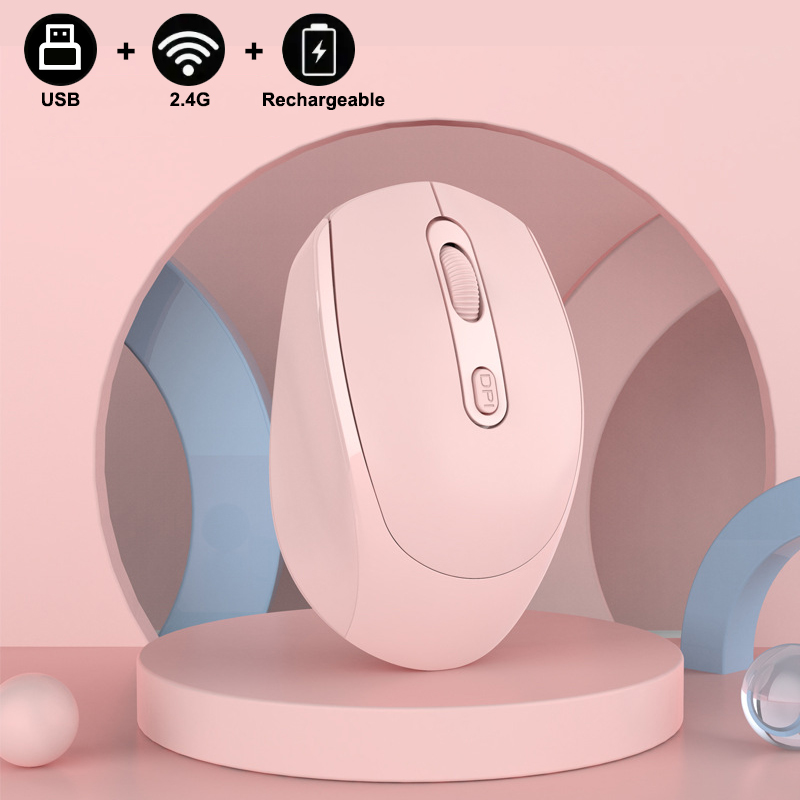 Bezprzewodowa mysz kompatybilna z Bluetooth 2.4G przenośna ergonomiczne myszy do laptopa Tablet Notebook biurowy ładowalna mysz do gier: DARKNESS