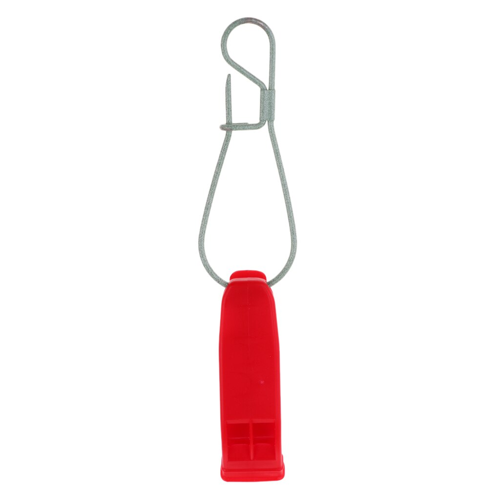 Plástico fútbol básquetbol béisbol árbitro deportivo silbato de supervivencia silbato