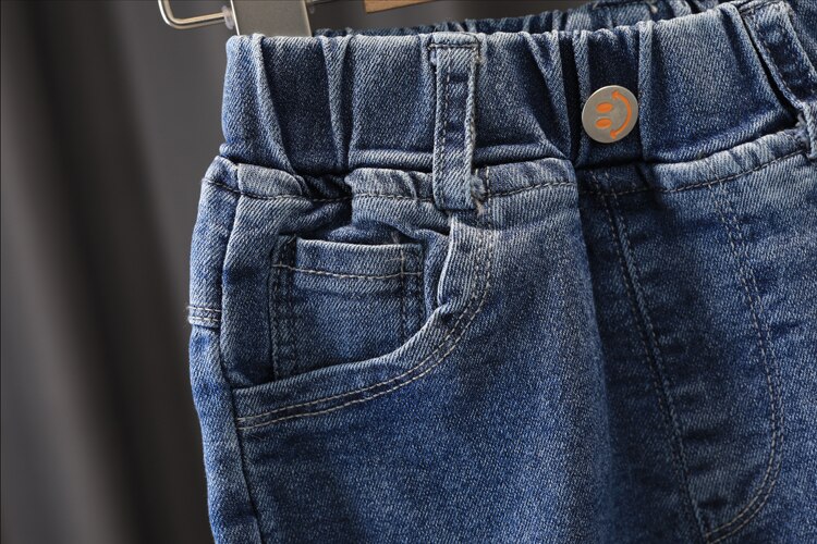 Kinder Cartoon Hosen Hose Mädchen Jeans Kinder Jungen Jeans Kinder Denim Hosen Baby Jean 2-6Y Infant Kleidung