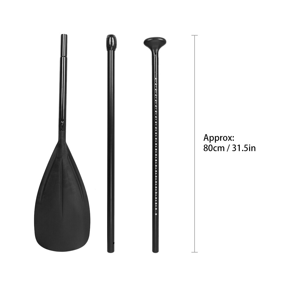 Portable 3-Piece Adjustable Paddles Kayak Boat Stand Up Paddle Aluminum Surfing Board Paddle 3 Section Boat Oar: Paddle