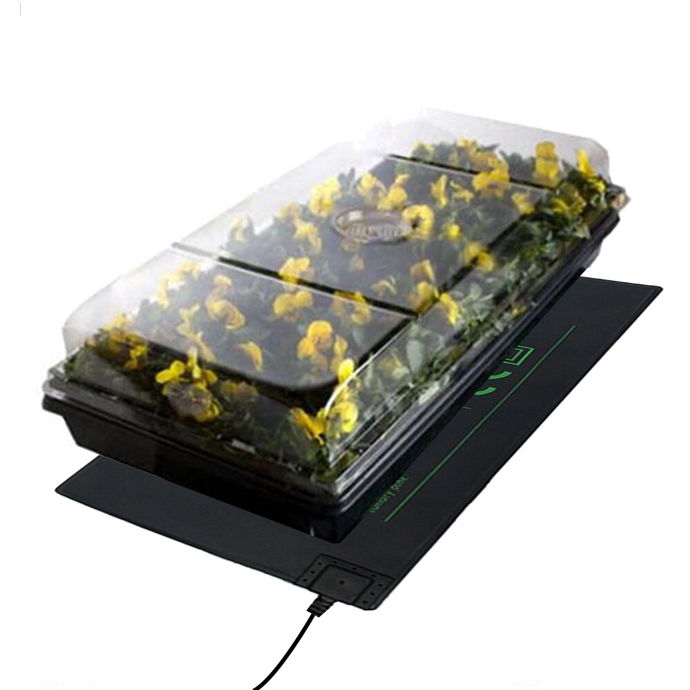 24x52CM Seedling Heating Mat Waterproof Plant Seed Germination Propagation Clone Starter Pad Garden Supplies Seedling Heat Mat