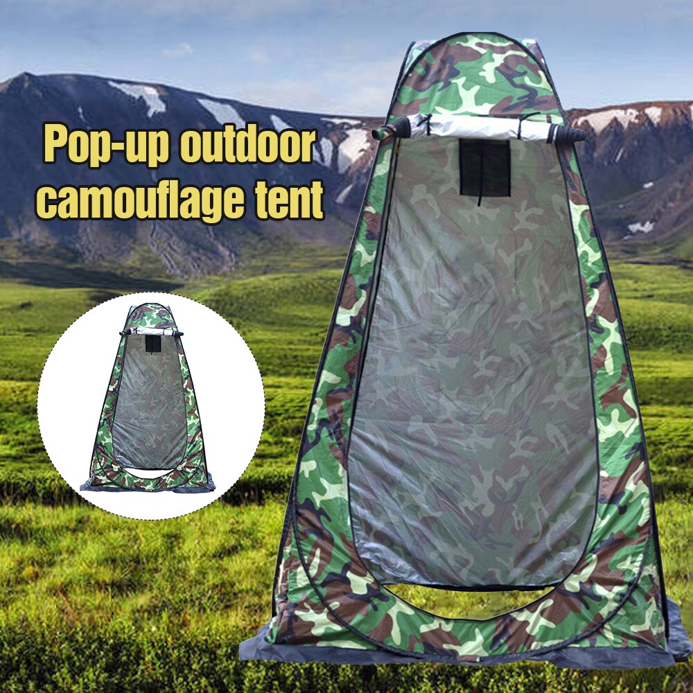Portable Privacy Shower Toilet Camping Pop Up Tent Camouflage/UV Function Outdoor Dressing Tent/photography Tent