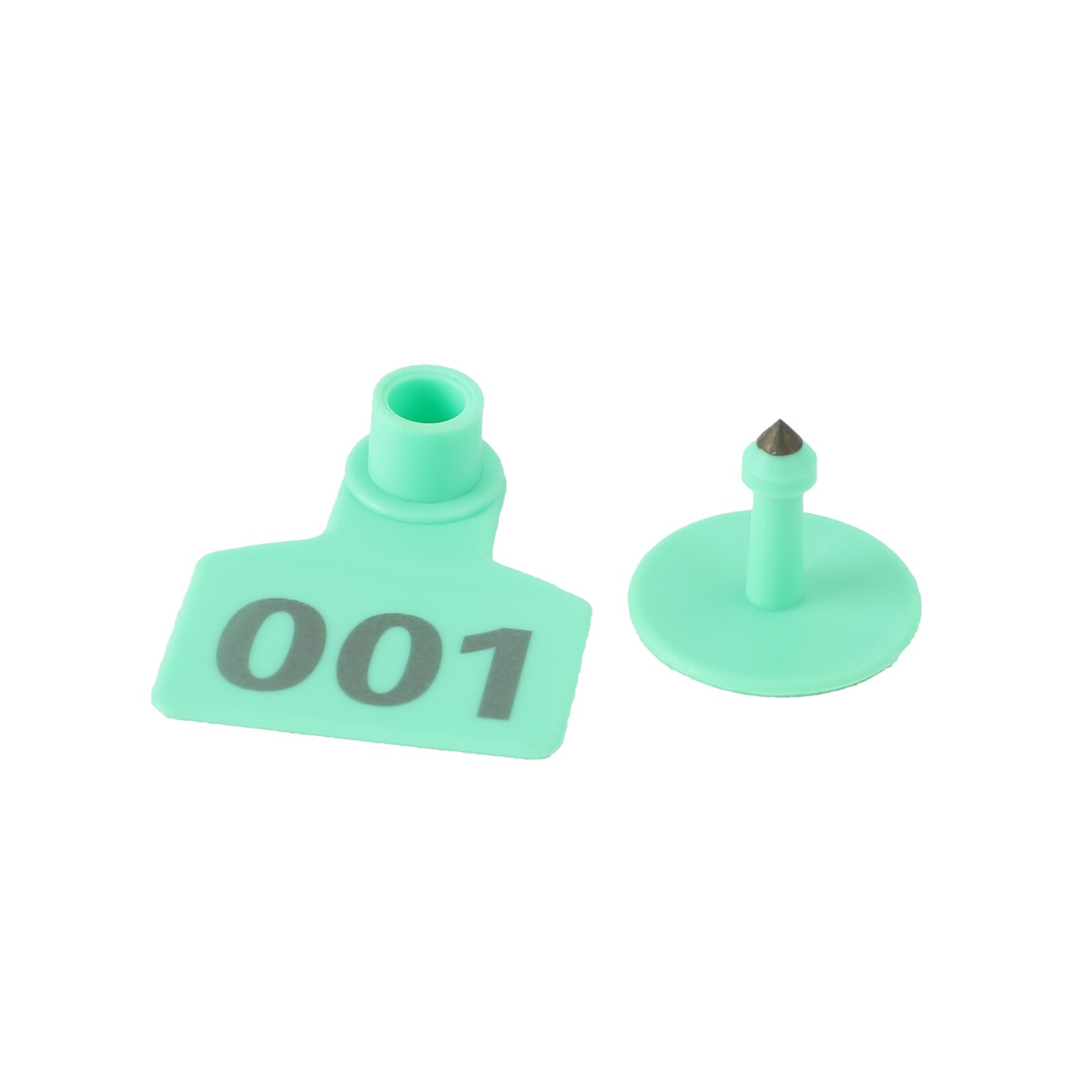 Artudatech 001-100 Number Animal Livestock Ear Tag Cattle Cow Pig Label + Applicator Plier