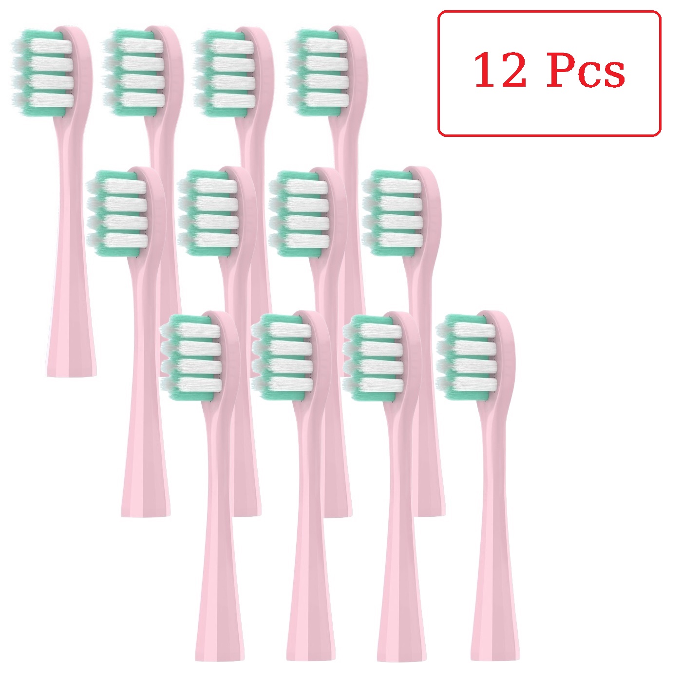 4/8/12/16 Pcs Replacement Brush Heads For usmile Electric Toothbrush Head Deep Clean Type / Soft Bristle Type: Yellow