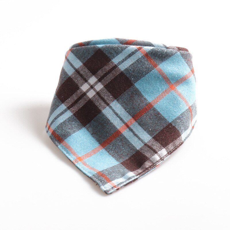 Hund bandana og hund skjerf reversibel rutete hund valp kjæledyr bandana hund smekker skjerf til små mellomstore hunder justerbar vaskbar: Grønn / 50 x 34 x 34cm