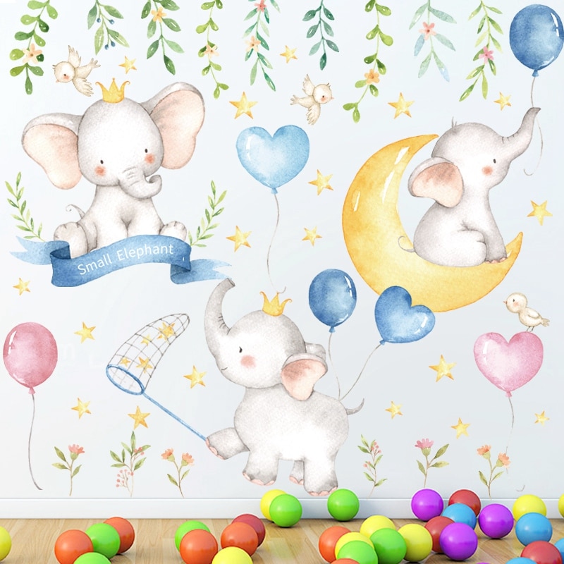 8 Stijlen Cartoon Muurstickers Voor Kinderkamer Babykamer Nursery Milieuvriendelijke Vinyl Muurstickers Verwijderbare Muurschilderingen Home Decor