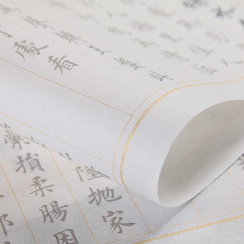 Ou Style Poem Copybook Beginner 32pcs Calligraphy Practice Ripe Xuan Paper Copybook Children Chinese Regular Script Copybook