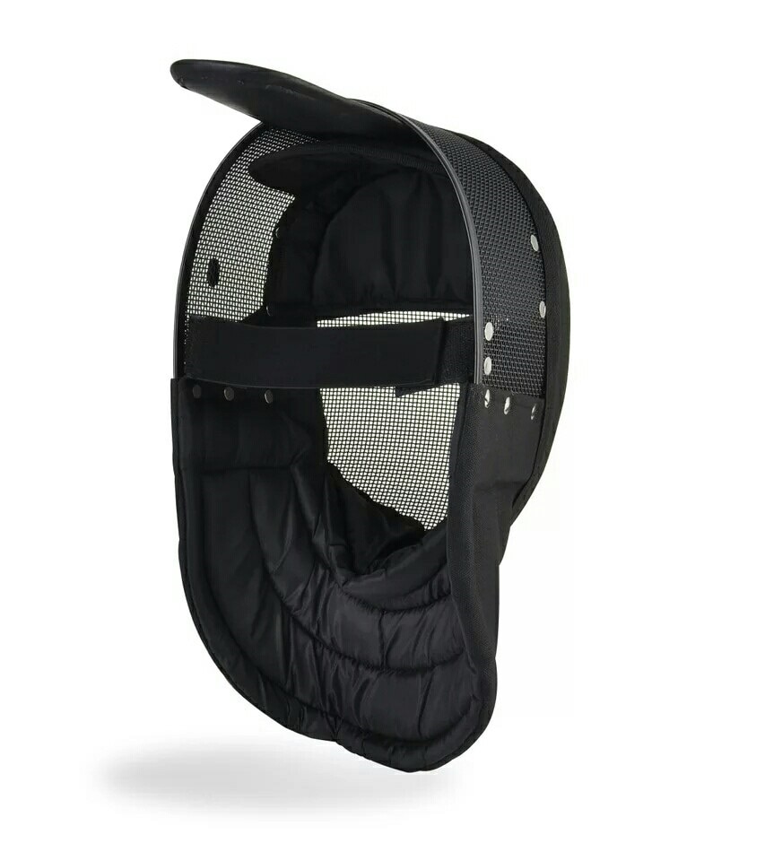 Hegnsgear, hegnsmaskermaske med aftageligt for, fuld sort 350nw,  hegnudstyr og produkter