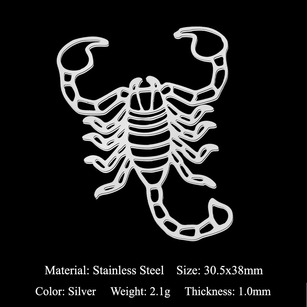 Rvs Geometrische Minimalistische Diy Earring Hanger Charms Angel Wing Ketting Maken Kat Chameleon Dolfijn