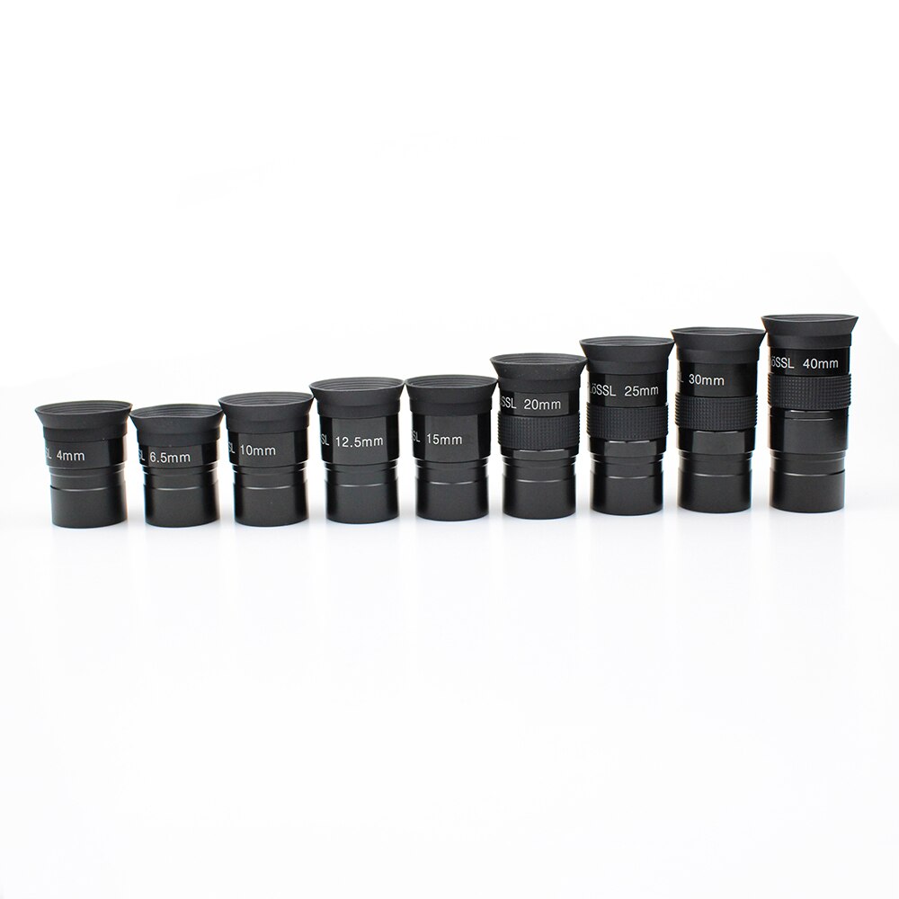 Monoculaire d'équilibrage pour télescope, 1.25 pouces Plossl EySIM that4 mm 6.5mm 10mm 12.5mm 15mm 20mm 25mm 30mm 40mm, revêtement entièrement vert