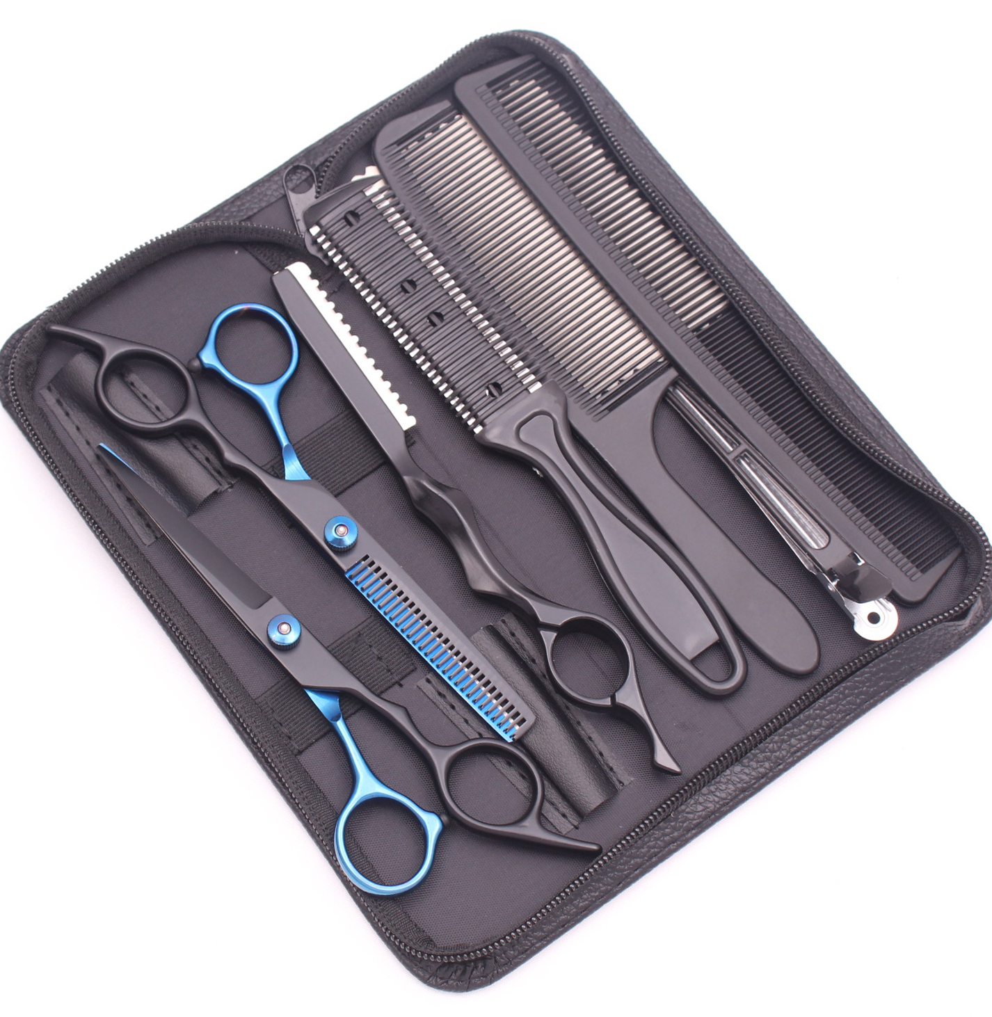 6,0 '' inch haarschaar Professionele knipschaar Dunner kappers Kapselset Salon Kapper en thuis Japans staal 1001