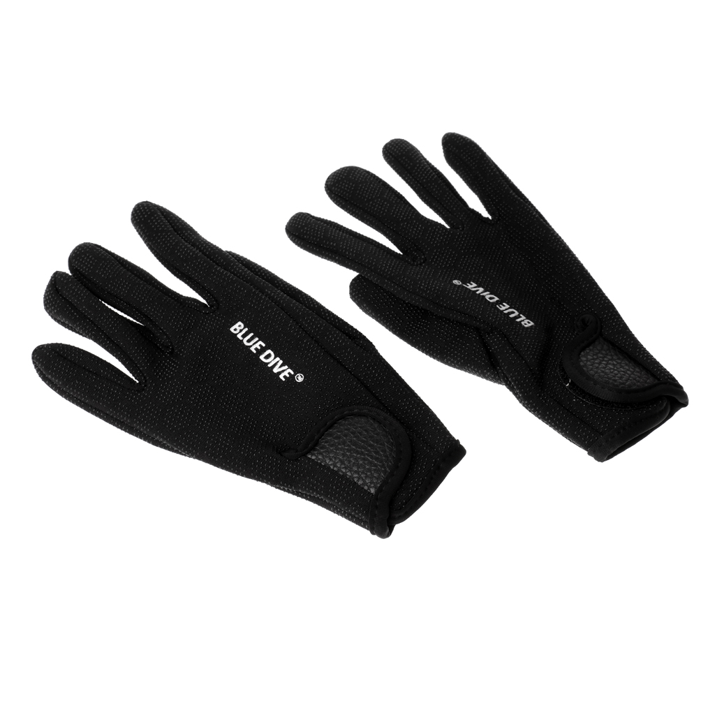 1 par 1.5mm neopren elastiske ultra skridsikre våddragter handsker holder varme dykning svømning kajakhandsker