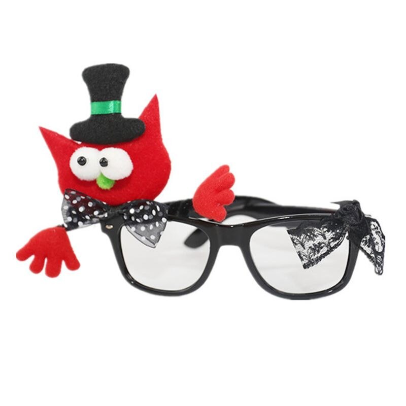 Halloween feest ogen grappige accessoire bril feestdecoratie evenementenbenodigdheden  qx2e: Rode vleermuis