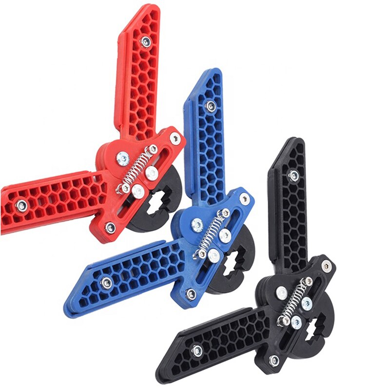 Archery Bow Stands Archery Equipment Accessories Composite Plastic Floor Stand Adjustable Width Portable Bow Stands