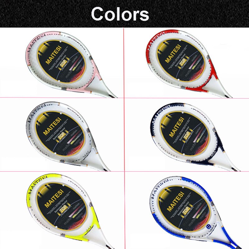 Tennis Racket Carbon Aluminium Geïntegreerde Tennisracket Beginnende Beginner Training Tennisracket-40