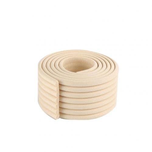 2M Kids Baby Desk Hoek Bescherming Bar Kinderen Veiligheid Soft Tafel Bureau Edge Corner Kussen Bescherming Strip Bumper: Beige