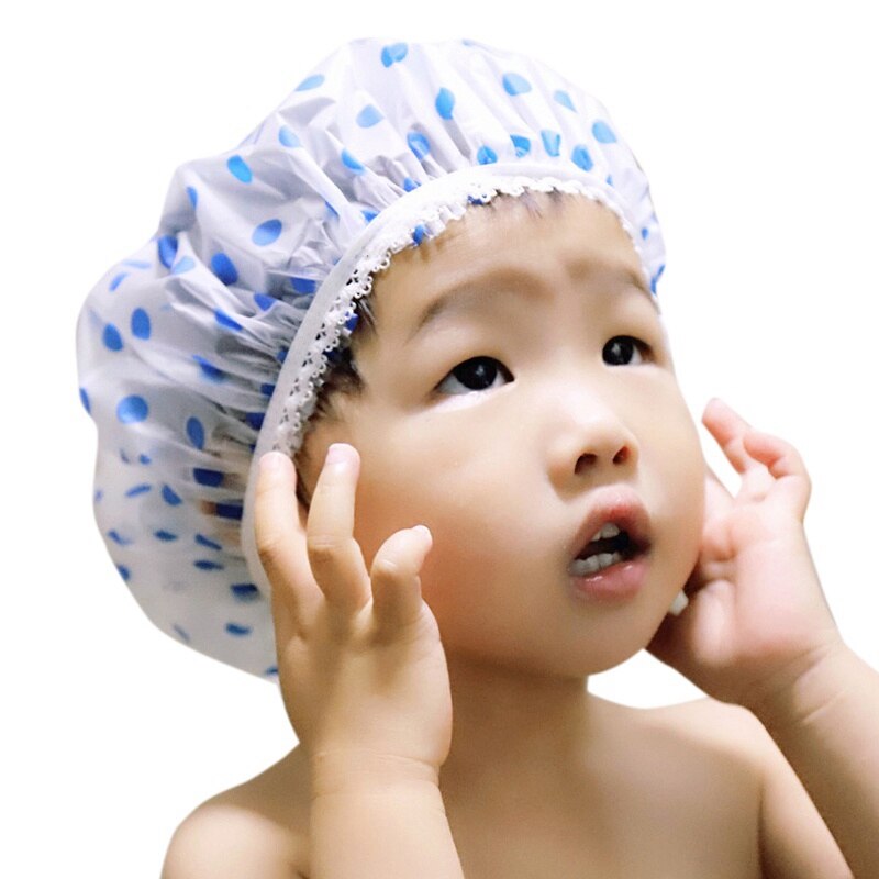 1/5/10 Pcs Kinderen Waterdichte Cap Verstelbare Zachte Baby Douche Bad Voor Kinderen Hoofd Baby Shower Kind badmuts Shampoo Cap