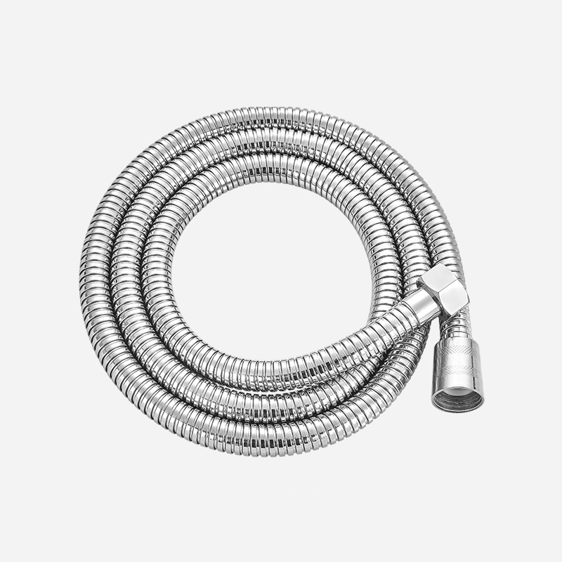 Tuyau Flexible de plomberie pour la maison, tuyau de douche de 1.5 / 2 mètres, Tube de douche en acier inoxydable, accessoires de buse de pulvérisation: Silver connector / 2.0m