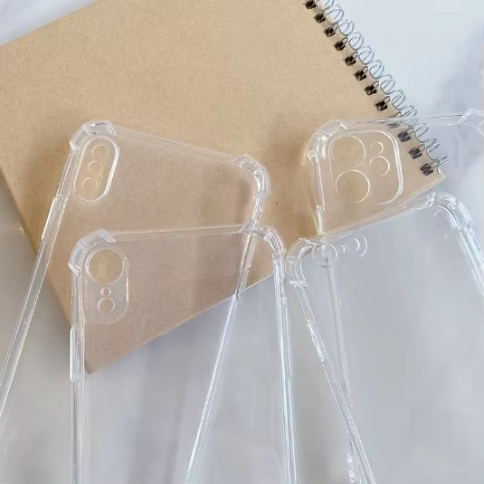 Mobile Phone Cover 1.5Mm Transparent Tpu Clear Cell Phone Case for Iphone 16 Clear Cell Phone Case