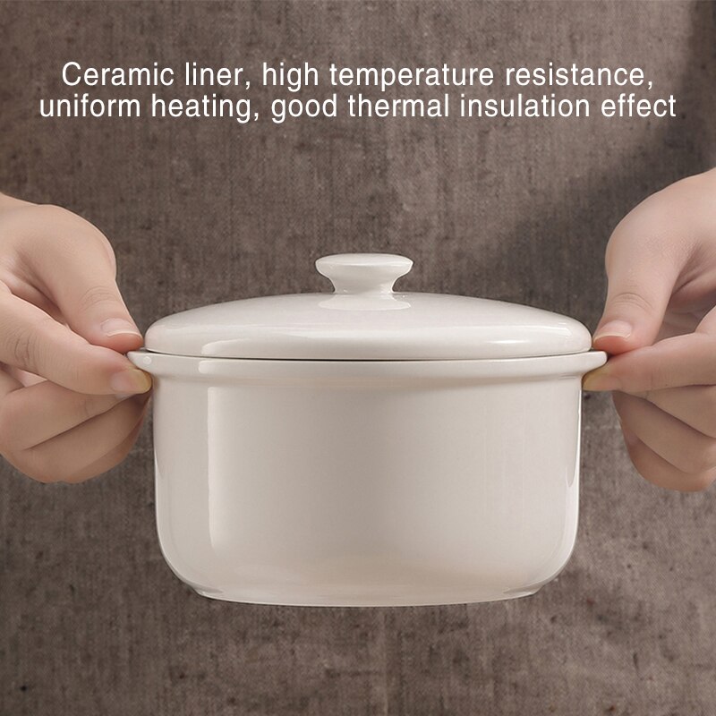Qcooker cr -dz08 mini langsom komfur xiaomi køkken sous vide komfur hjemme keramik smart elektrisk komfur aftale isolering