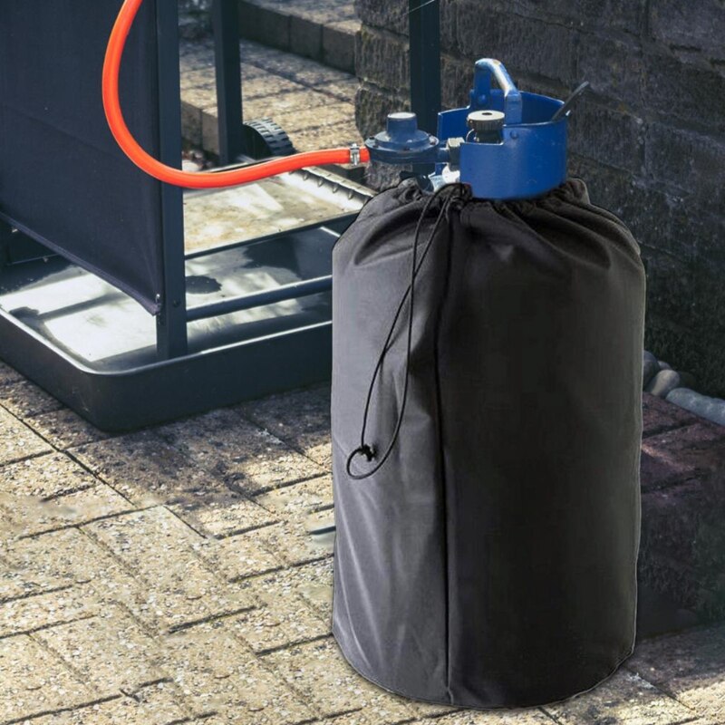 Gas Bottle Cover Oxford Cloth Propane Tank Cover Waterproof Anti UV Protector