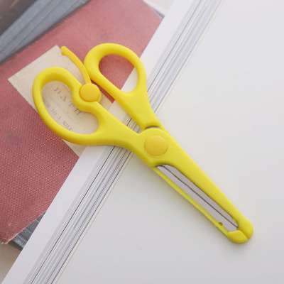 Kotisakset lasten sakset päiväkoti tee itse käsien turva monitoimi opiskelija taide muovisakset: No5