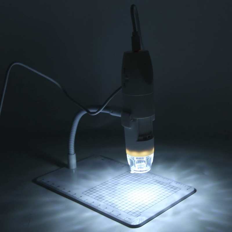 1080p Microscope Adjustable Portable Wireless Microscope Camera for Students with Larger Screen