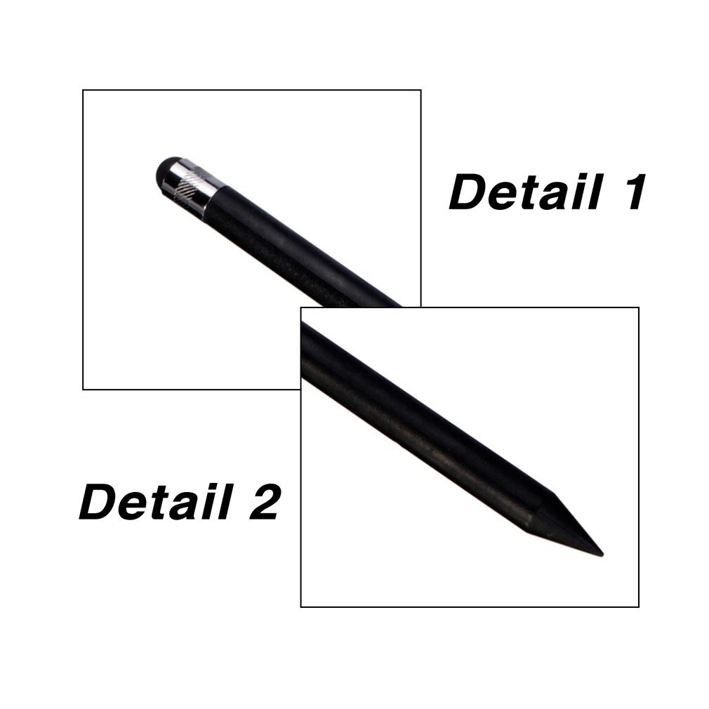 Universal 2 in 1 Stylus Drawing Tablet Pens Capacitive Screen Touch Pen for Mobile Android Phone Smart Pencil Accessories