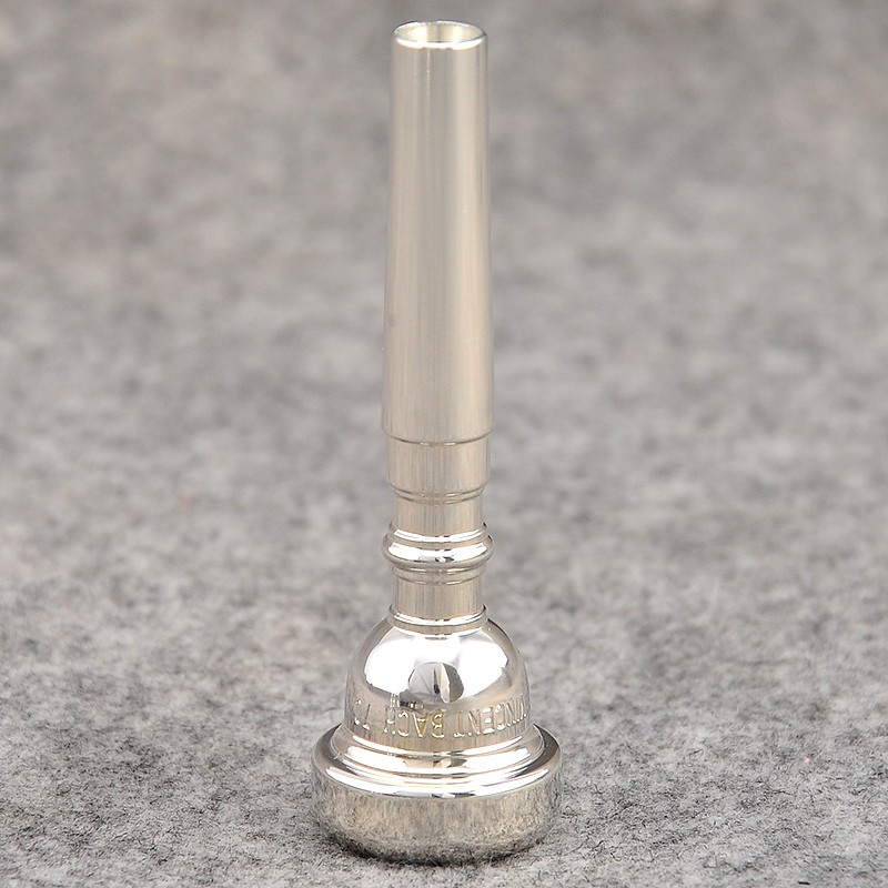 BACH Bb Trumpet Mouthpiece 7C 5C 3C Size Pro Silver/Gold Plated Copper Musical Brass Instruments Trumpet Accessories