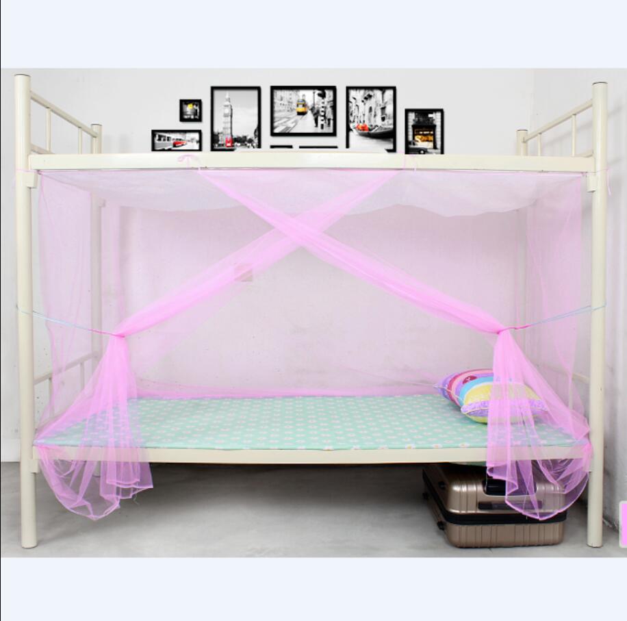 Prinses Stijl Stapelbed Klamboe Kinderkamer Studentenflat Zomer Anti-Muggen Fysieke Muggenmelk F8421: 3 / 90x200cm