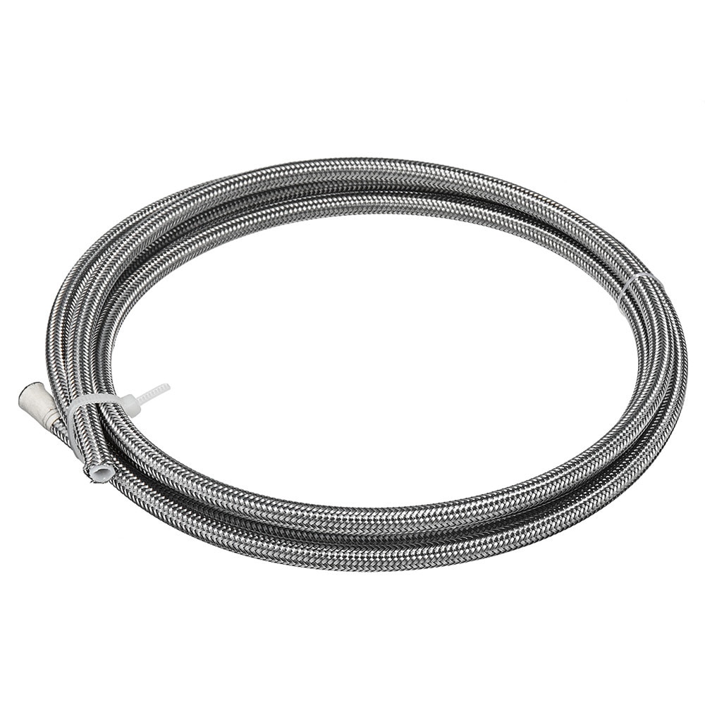 Manguera de freno hidráulico, tubo flexible de combustible, 2m, AN3, 3AN, AN3, AN-3, PTEF