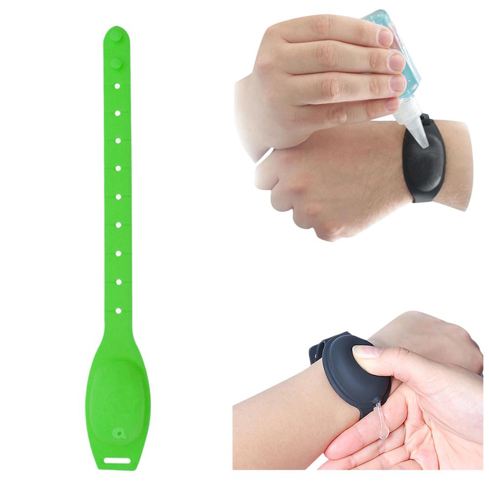 1/3PC Outdoor Adult Kid Liquid Wristband Hand Dispenser Handwash Gel With Whole Sanitizing Dispenser Bracelet Hand Bracelet