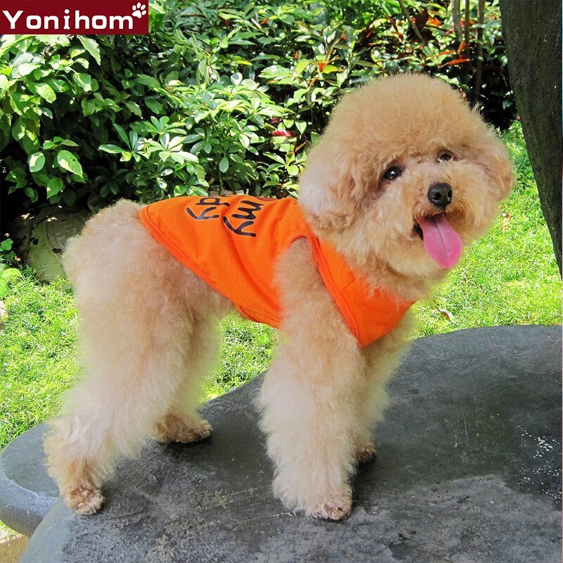Cheap Small Dog Clothes Summer Spring T Shirt Dog Vest Lovely Pet Clothes Cat Dog Clothes for Small Dogs Tshirt Chihuahua Vest