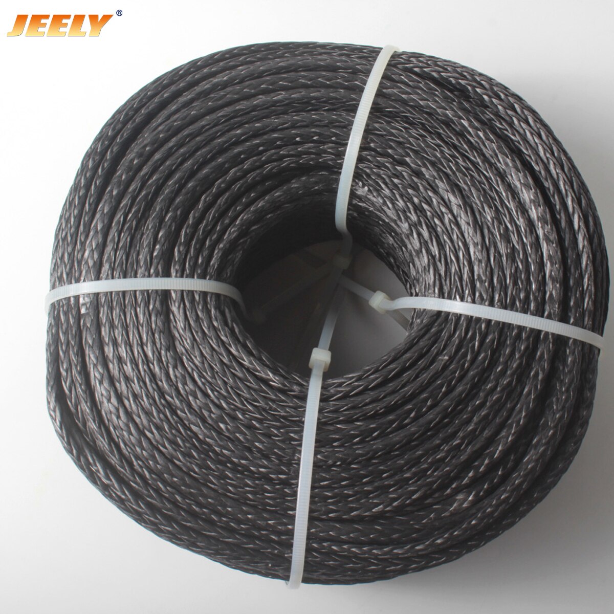 Jeely hul flette 4mm 5/32 & #39 ;& #39 ; 10m 12 tråder seilbåtvinsj slepetau