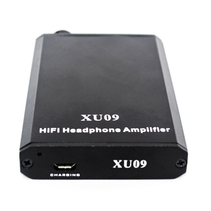 3.5mm Headphone Amplifier Gain Switch Portable HiFi Headphone Amplifier Compatible with Phones Tablets MP4 and Computers