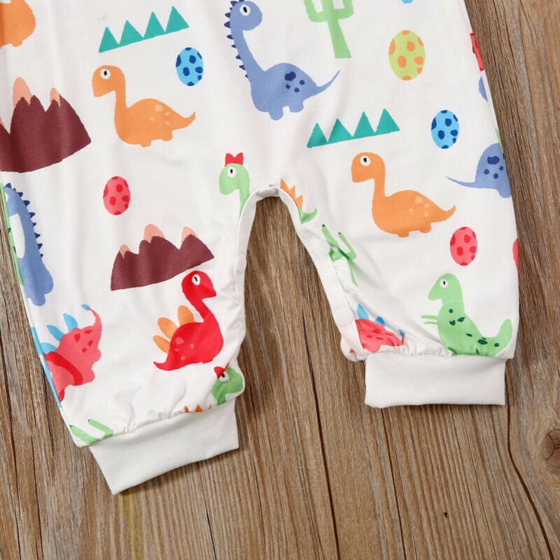 6M-3Years Infant Baby Boy Girls Cotton Romper Jumpsuit Clothes Long Pants Outfits Set