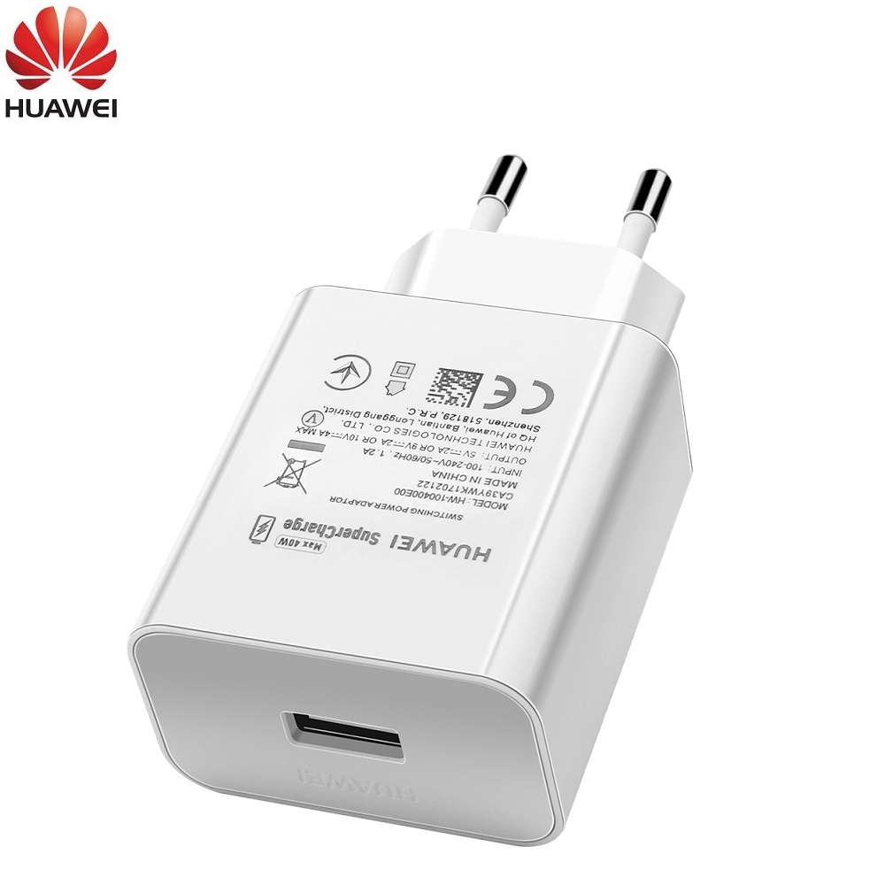 Original Huawei p40 pro Supercharge USB Fast Charger 10V 4A 40W Adapter 5A TypeC Cable for Magic 2 mate 20 30 pro P20 P30 pro